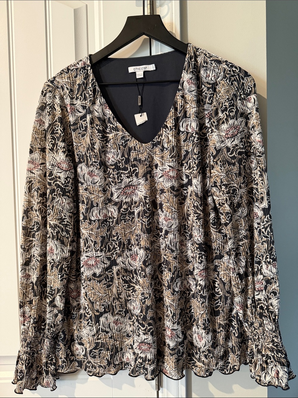 Chico’s popover Tunic Large
